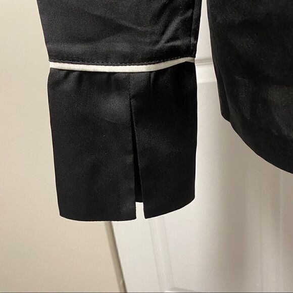 Cotton Candy LA XS Black button down pajama top - Picture 8 of 13